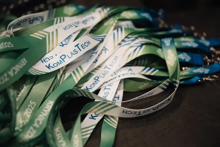 KomPlasTech conference lanyards